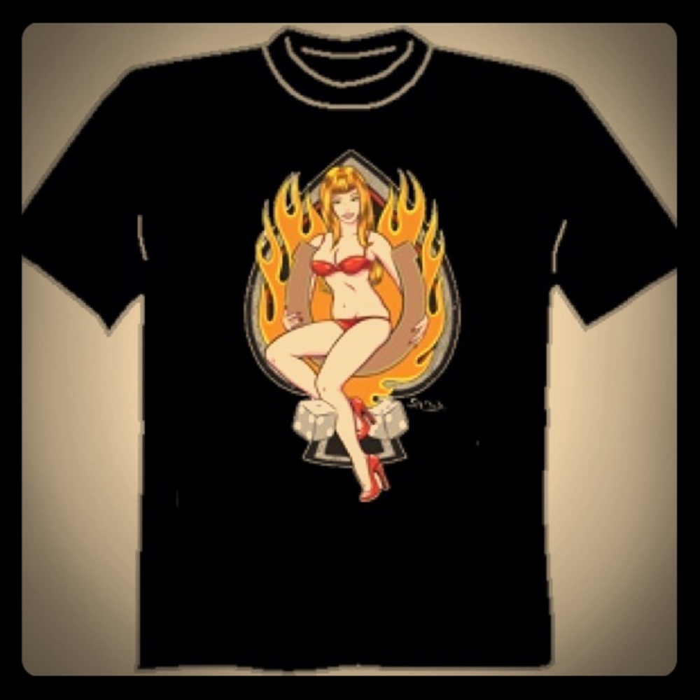 *SOLD* Chuck Sperry Lady Luck T-Shirt